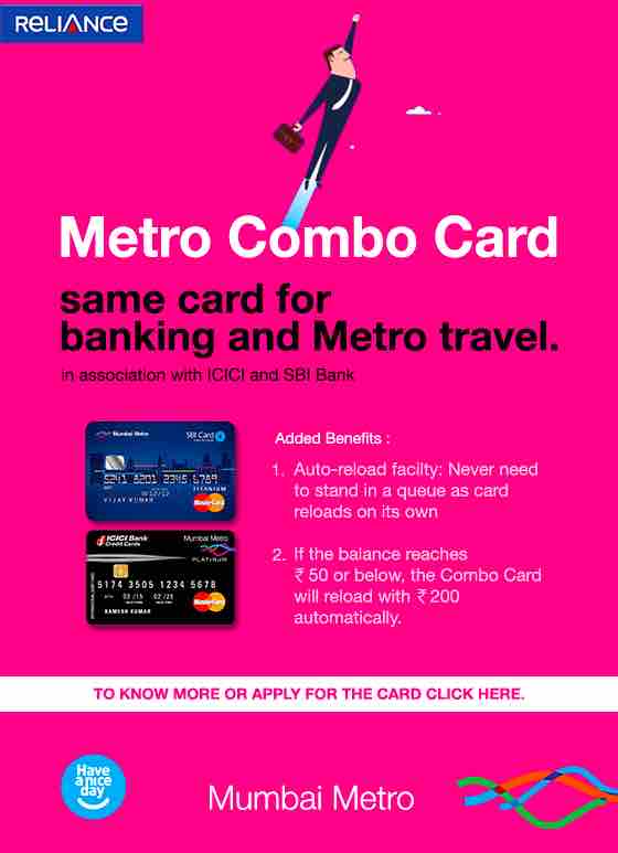 Combo Card ~ Mumbai Metro